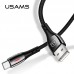 Кабель USAMS Type-C Smart Power-off U-Tone series US-SJ305 |1.2m, 2A|