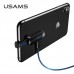 Переходник USAMS Dual Lightning Adapter with LED Light  US-SJ357 AU10 |2A|