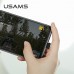 Переходник USAMS Lightning to 3.5mm+Lightning Adapter With LED Light US-SJ358 AU10 |2A|