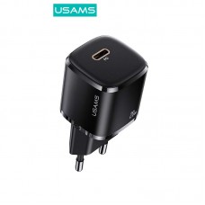 Адаптер сетевой USAMS Single Port Mini Fast Charger T36 US-CC124 |Type-C, PD, 20W|