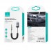 Аадаптер USAMS Aluminum Alloy Car Wireless Audio Receiver US-SJ504 |BT5.0, TF Card|