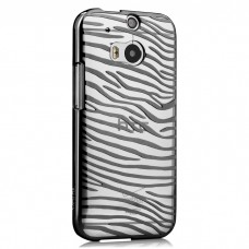 Чехол Vouni для HTC One M8 Glimmer Zebra Black
