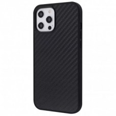 Чехол WAVE Premium Carbon Slim with MagSafe для iPhone 12 Pro Max Black