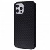 Чехол WAVE Premium Carbon Edition Case with MagSafe для iPhone 12 Pro Max Black