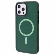 Чехол WAVE Matte Colorful Case with MagSafe для iPhone 12/12 Pro Green