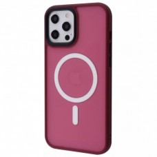 Чехол WAVE Matte Colorful Case with MagSafe для iPhone 12 Pro Max Red