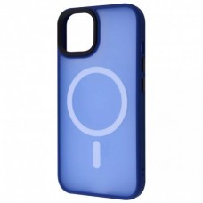 Чехол WAVE Matte Colorful Case with MagSafe для iPhone 14 Blue