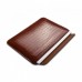 Чехол-Конверт WIWU Case Skin Pro Croco Geniunie Leather Sleeve для MacBook Pro 14 (2021) Brown