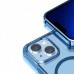 Чехол WIWU Magnetic Crystal Series Case для iPhone 14 Plus Blue