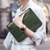 Чехол-Конверт WIWU Case Skin Pro Croco Geniunie Leather Sleeve для MacBook Pro 14 (2021) Dark Green