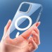 Чехол WIWU Ultra Thin Magnetic Crystal Series Case для iPhone 14 Pro Max Transparent