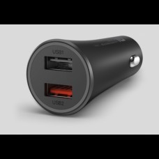 Автомобильное зарядное устройство Xiaomi Mi Car Charger 37W Black (CC06ZM)