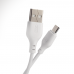 Кабель XO microUSB NB103 2.1A/1m White