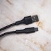 Кабель XO microUSB NB51 2.1A/1m Black-Black