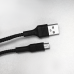 Кабель XO microUSB NB51 2.1A/1m Black-Black