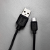 Кабель XO microUSB NB36 2.1A/1m Black