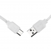 Кабель XO microUSB NB36 2.1A/1m White