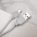 Кабель XO microUSB NB36 2.1A/1m White