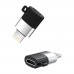 Переходник XO NB149B microUSB to lightning Black