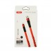 Кабель XO microUSB NB127 Spring 2.1A/1m Black