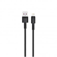 Кабель XO NBQ166 USB - lightning 5A скоростной 1 метр черный