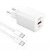 Сзу PD XO L96 30W/1 USB 1 USB-C White + Type-C