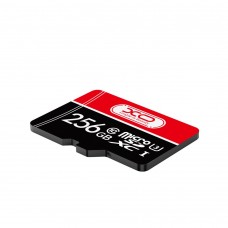 Карта памяти XO MicroSDXC 256gb 10 Class &amp; Adapter цвет чёрно-красный