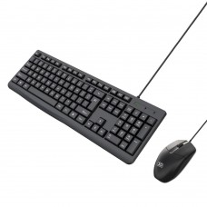 Клавиатура и мышь XO KB-03 цвет чёрный