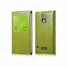 Чехол Xoomz для Samsung Galaxy S5 Original Oil Wax Leather Green (side-open) (XSI96006G)