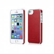 Чехол Xoomz для iPhone 5/5S/5SE Luxury Electroplating Red (back cover) (XIP505R)