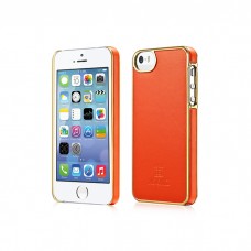 Чехол Xoomz для iPhone 5/5S/5SE Luxury Electroplating Orange (back cover) (XIP505Or)