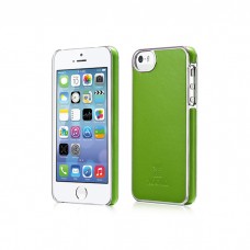 Чехол Xoomz для iPhone 5/5S/5SE Luxury Electroplating Green (back cover) (XIP505Gr)