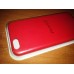 Чехол для iPhone 6 - Soft Case накладка панель красная