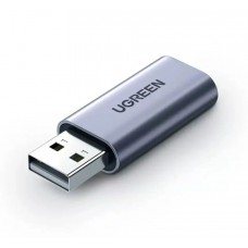 Аудио адаптер UGREEN CM383 USB 2.0 to 3.5mm (80864) переходник