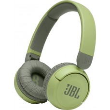 Беспроводные накладные наушники JBL JR310BT (для детей) зеленые