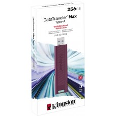 Флеш - накопитель 256 GB Kingston DataTraveler Max USB 3.2 (DTMAXA/256GB) бордовый