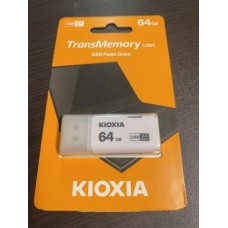 Флешка USB 3.2 64 GB Kioxia TransMemory U301 (LU301W064GG4) 