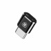Переходник Baseus Micro Female to Type-C 2.4A CAMOTG-01 черный