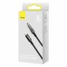 Кабель 2 метра Baseus Explorer Auto Power-Off Type-C to IPhone 2m CATS000101 черный