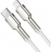 Кабель BASEUS Type-C to Lightning Cafule Series Metal Data Cable (CATLJK-A02) белый