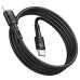 Кабель HOCO Type-C to Lightning Victory PD charging data cable X83 1m черный