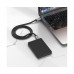Кабель USB4 - Hoco US05 8K Type-C to Type-C PD 100W 2 метра черный