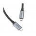 Кабель USB4 - Hoco US05 8K Type-C to Type-C PD 100W 2 метра черный