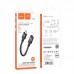 Кабель адаптер HOCO U107 10 см USB male to Type-C female переходник