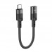 Кабель адаптер HOCO U107 10 см USB male to Type-C female переходник