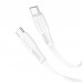 Кабель быстрый 60 ватт Borofone BX85 Type-C - Type-C 3A 60W 1 м белый