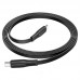 Кабель быстрый Borofone BX85 Type-C -Type-C 3A 60W PD 1m черный