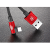 Кабель угловой Baseus MVP Elbow USB to iPhone 2m CALMVP-A09 красный