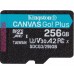 Карта памяти Kingston 256GB microSDXC C10 UHS-I U3 A2 R170/W90MB/s + SD адаптер (SDCG3/256GB)