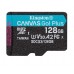 Карта памяти Kingston microSDXC Canvas Go Plus 128 GB V30 A2 (SDCG3/128GBSP) без адаптера